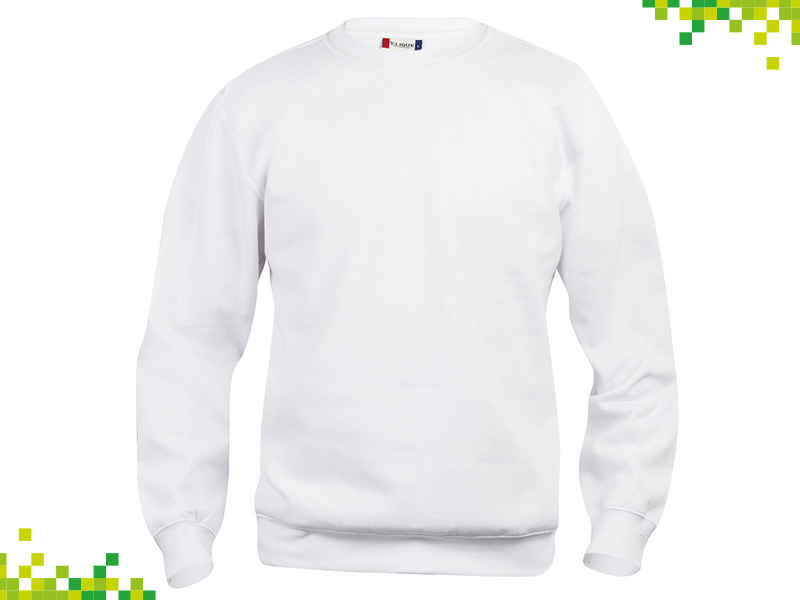 Felpa bambino bianca top