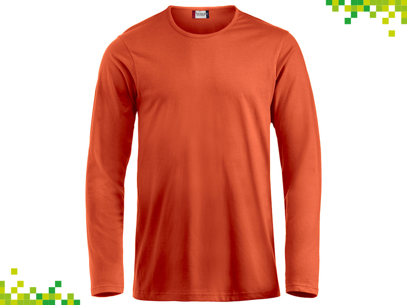 T Shirt Colorata Uomo Manica Lunga Loretoprint