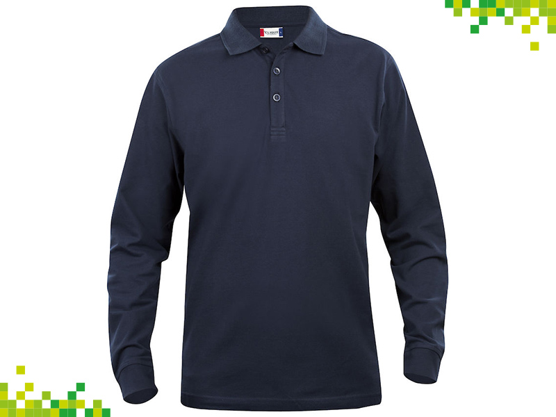 Polo Colorata Uomo Manica Lunga - Loretoprint